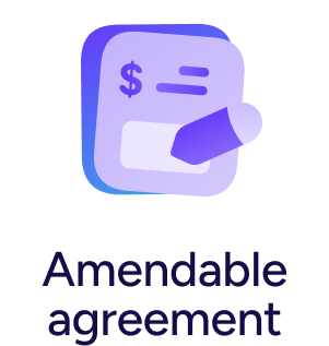 Amendable agreement